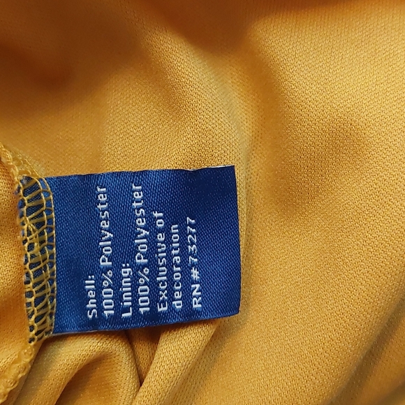 Apt 9 Yellow Plaid Flutter Sleeve Blouse Top 2X XXL - Picture 7 of 7